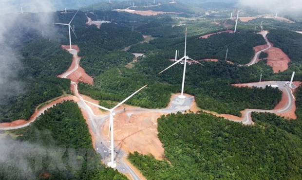 Avanza la energía eólica en Quang Tri en Vietnam