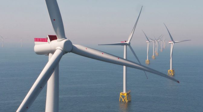 La energía eólica marina impulsa la economía en Whitehaven