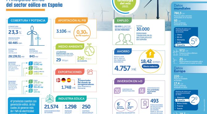 Anuario Eólico 2022: Análisis de la actualidad de la eólica en España y en el mundo