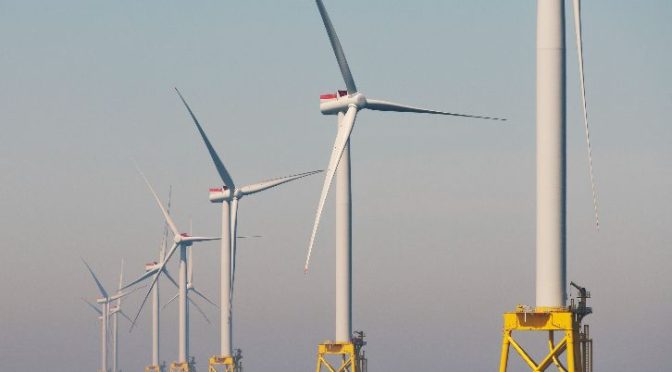 Iberdrola inicia en Reino Unido la eólica marina East Anglia Three de 1.400 MW