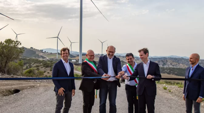 EDP Renewables inaugura eólica en Italia