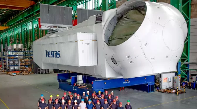 Vestas obtiene un pedido de 1,3 GW de eólica con Casa dos Ventos en Brasil