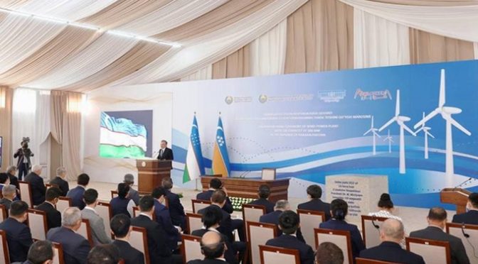 Acwa Power entra en PPA para proyecto de eólica de Uzbekistán