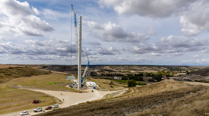 Iberdrola recibe la luz verde ambiental para el parque eólico terrestre con los aerogeneradores más potentes del mundo