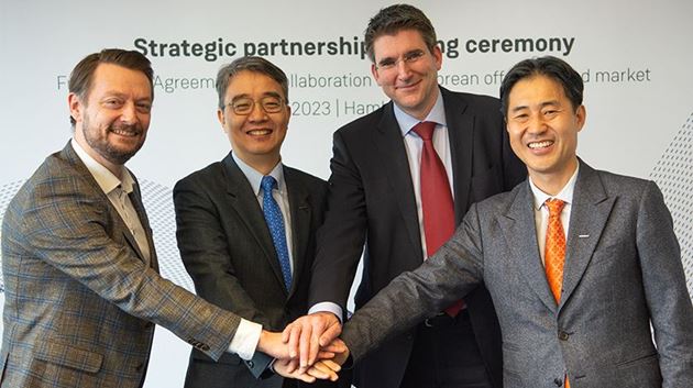 Siemens Gamesa y Doosan Enerbility dan un paso más en su colaboración para el desarrollo de la eólica offshore en Corea del Sur