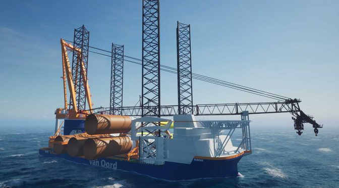 RWE y Northland Power adjudican a Van Oord para transportar e instalar los cimientos de la eólica Nordseecluster