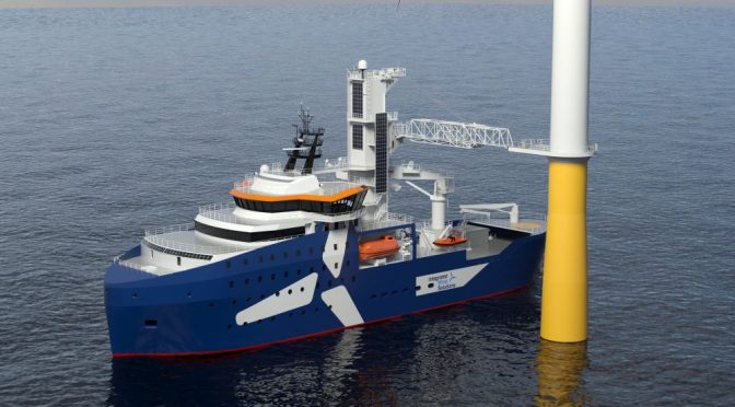 Cooperación escandinava lanza un novedoso concepto de mantenimiento integral para parques eólicos marinos
