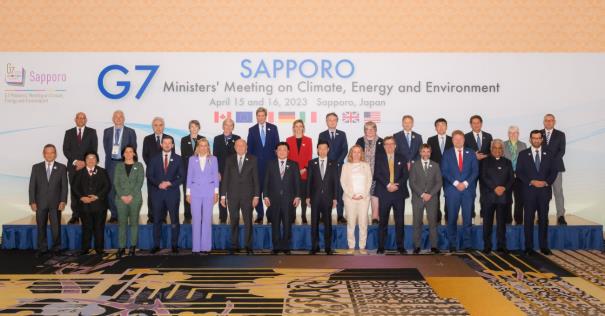 El G7 acordó un aumento colectivo de 150 GW de energía eólica marina y 1 TW de energía solar fotovoltaica para 2030
