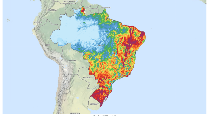 Brasil es ya el quinto país generador de energía eólica