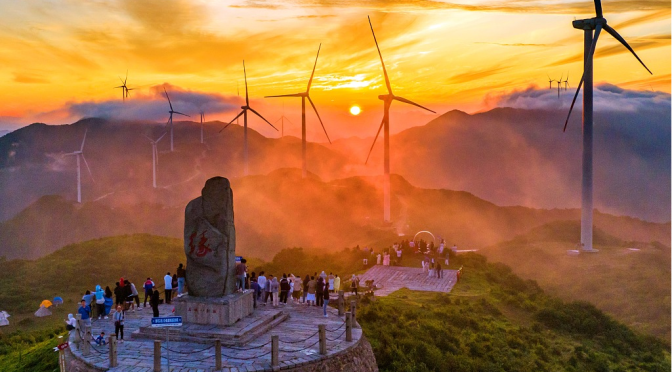 China amplía su liderazgo en energía eólica con un nuevo récord de generación