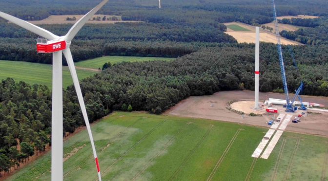 RWE desarrollará una central eólica en Hesse, Alemania