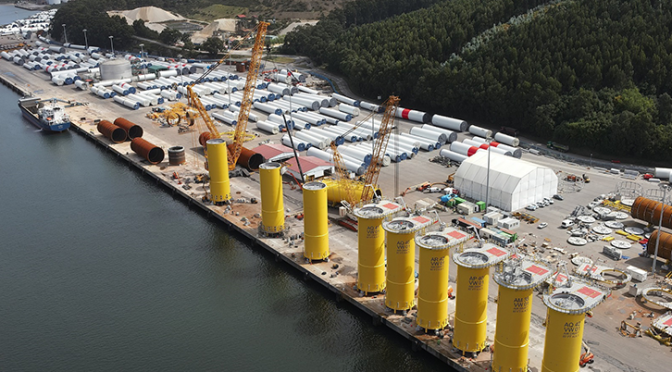 Iberdrola encarga a Windar Renovables las piezas de transición del parque eólico marino Windanker