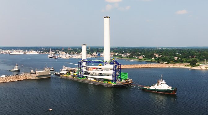 Arranca la instalación de los 62 aerogeneradores de Vineyard Wind en Estados Unidos