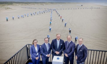 Inauguración de la eólica marina Hollandse Kust Zuid