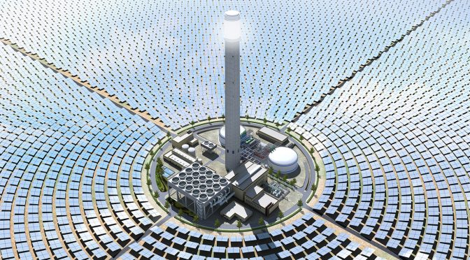 Protermosolar: Cosin Solar suministra ahora 1 GW de central termosolar de torre de China