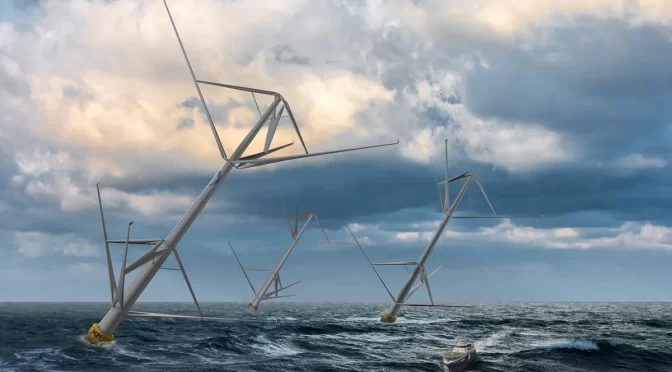 Innovadora turbina eólica flotante comenzará a probarse en la costa de Noruega