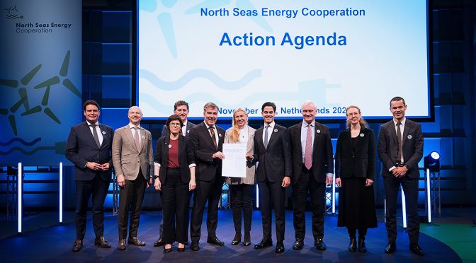 Los Ministros de Energía del Mar del Norte respaldan el paquete de energía eólica