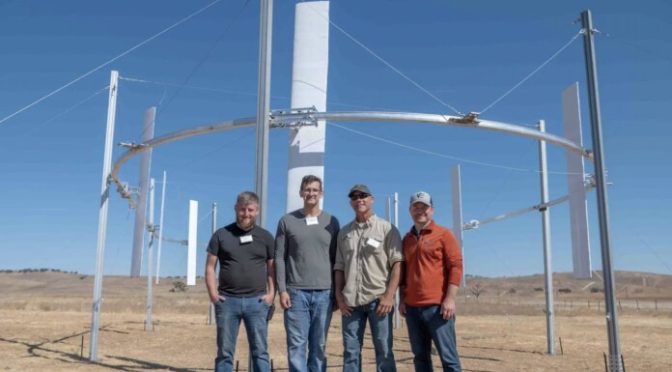 Nuevo sistema de energía eólica respaldado por Bill Gates