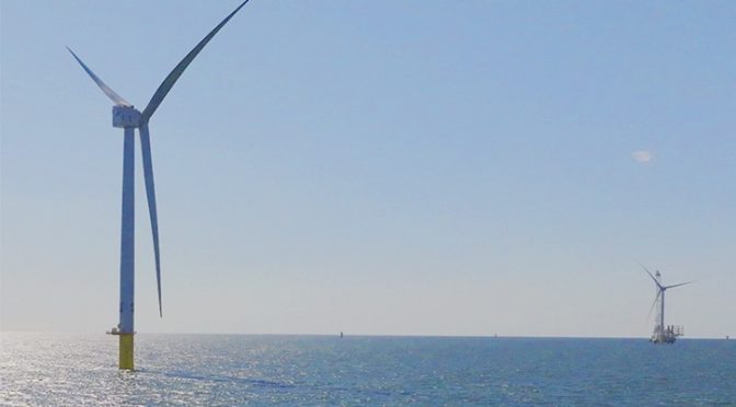Iberdrola instalaa los primeros aerogeneradores del parque eólico marino de Vineyard Wind 1 en Estados UnidosIberdrola