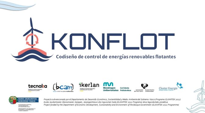 El proyecto KONFLOT define los casos de estudio para laaplicación de la metodología de co-diseño de control endispositivos flotantes de generación renovable