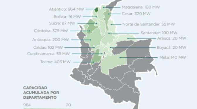 Trece proyectos de energía solar fotovoltaica (PV) entrarán en 2024 en el Caribe de Colombia