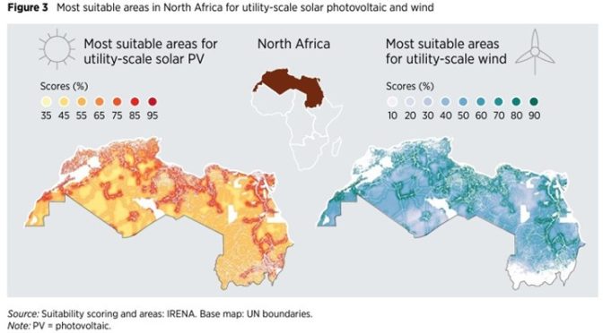El potencial de fotovoltaica y eólica y la ubicación estratégica del norte de África refuerzan su papel en la transición energética
