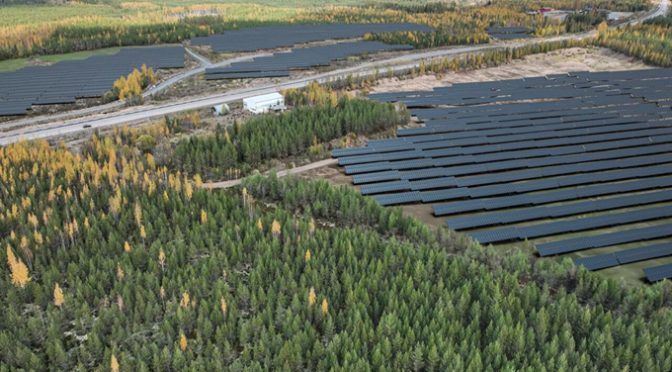FRV entra en el mercado nórdico y planea proyectos de fotovoltaica de 600 MW en Finlandia