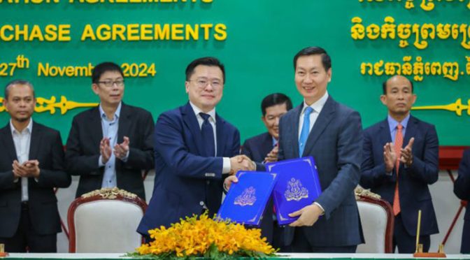 Leader Energy firma un acuerdo histórico para la primera centra de energía eólica de 150 MW de Camboya